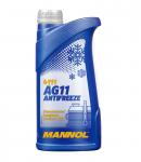 Антифриз-концентрат MANNOL Antifreeze AG11 Longterm , 1 л (MN4111-1)